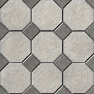 BDP OCTO GRIS CHARCOAL ORIENTBELL FLOOR TILES | RS.780 Per/Box | SIZE : 400 X 400 mm